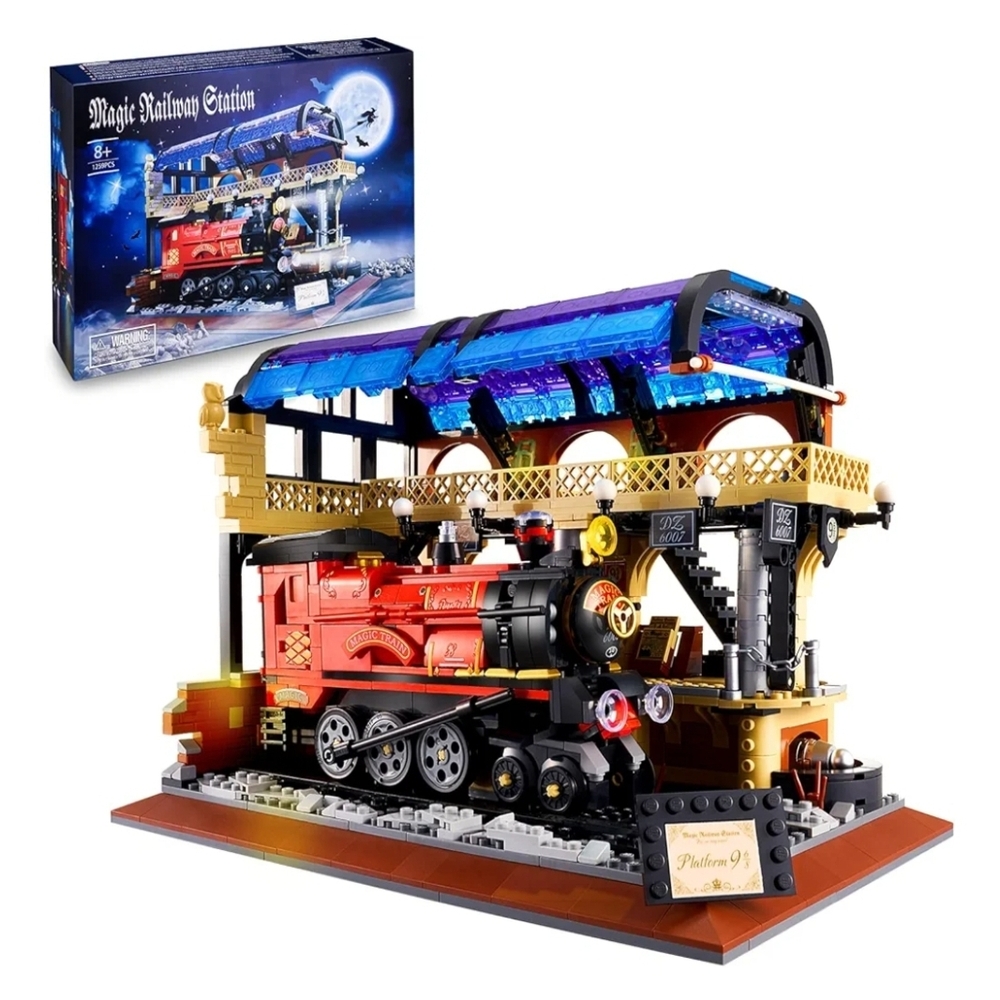 NEW Magical Harry Potter Magic Railway Station Building Set 🪄🎩1